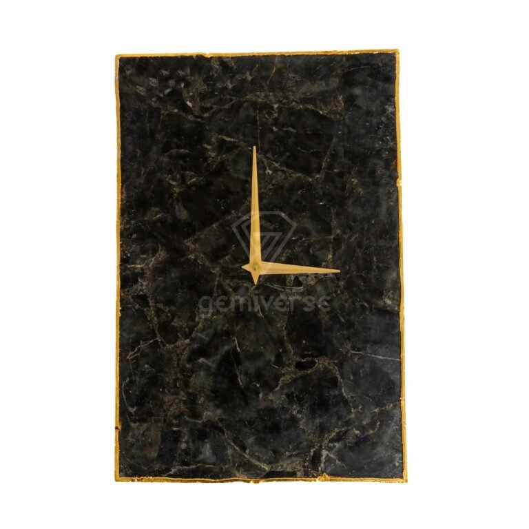 Labradorite Wall Clock