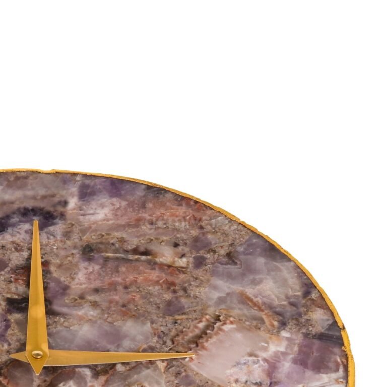 Indian Amethyst Wall Clock - Image 6