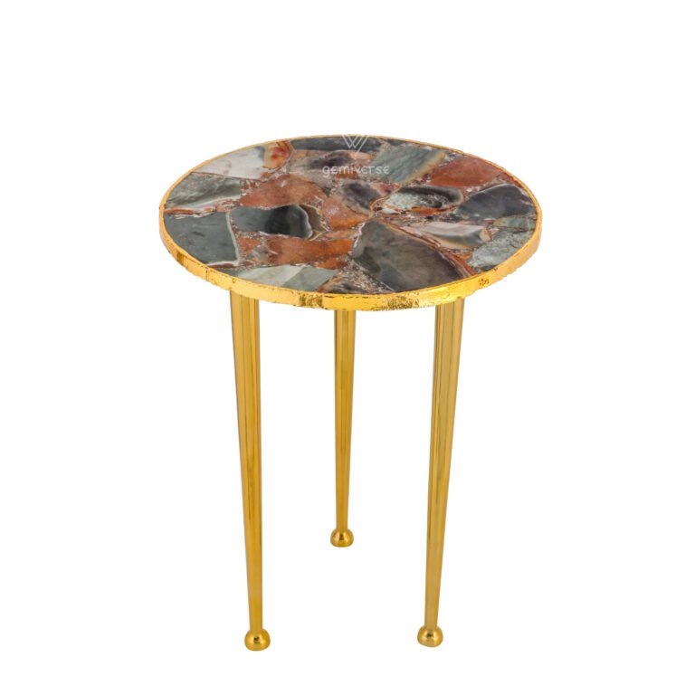 Yellow Ocean jasper Coffee Table - Image 2