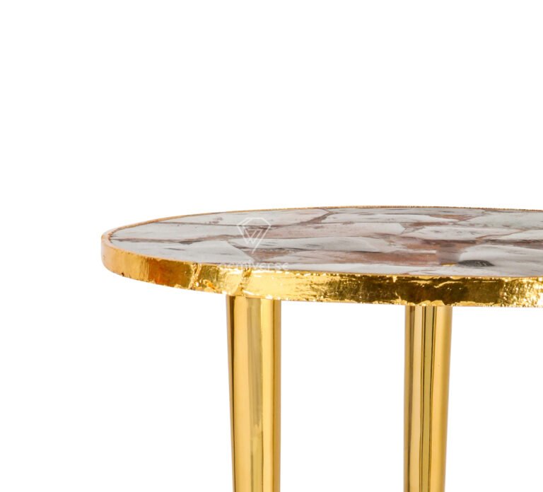 Yellow Ocean jasper Coffee Table - Image 3