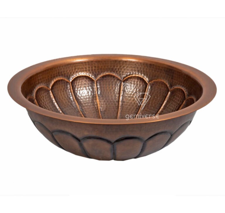 Countertop Copper Bathroom Sink - Image 2