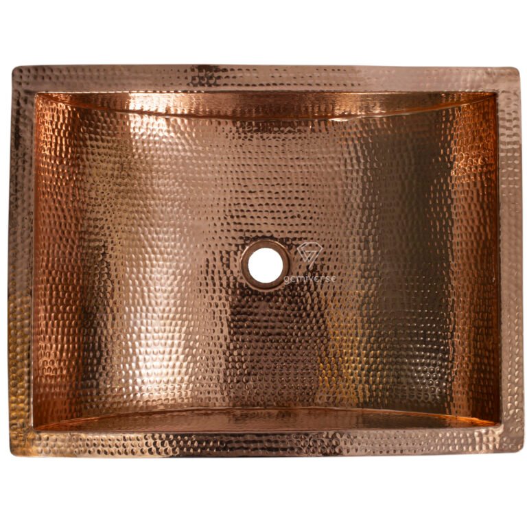 Antique Glossy Copper Bathroom Sink